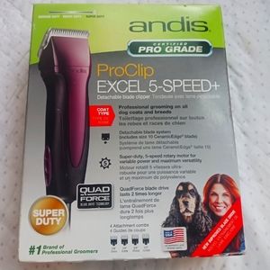 Andis Proclip Excel 5-speed+ dog clippers